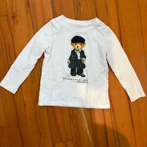 Polo by Ralph Lauren Kids White Long Sleeve Tee